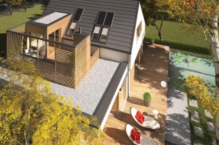 Energooszczędny dom Markus G1 ENERGO PLUS – wygoda, funkcjonalność i nowoczesny design.